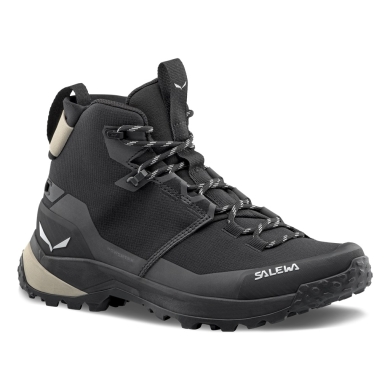 Salewa Wanderschuhe Puez Mid Powertex (Trekking, wasserdicht, atmungsaktiv) schwarz Damen