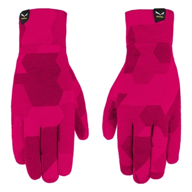 Salewa Winterhandschuhe (Innenhandschuhe) Cristallo AM (warm) pink Damen