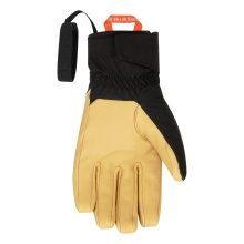 Salewa Winterhandschuhe Ortles PTX/TWR (isoliert, warm und wasserdicht) schwarz/gelb Herren