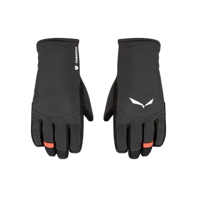 Salewa Winterhandschuhe Ortles PTX/TWR (isoliert, warm und wasserdicht) schwarz Damen