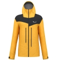 Salewa Wander-Winterjacke Ortles 3L Powertex (3-Lagen-Hardshell, wasser- und winddicht) gelb Herren