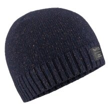 Salewa Wollmütze (Beanie) Alpine Wool (weich, warm, gerippt) navyblau - 1 Stück