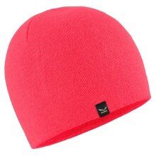 Salewa Wollmütze (Beanie) Antelao 2 (warm, wendbar und atmungsaktiv) coral pink - 1 Stück