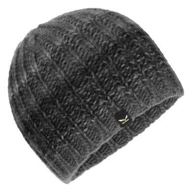 Salewa Wollmütze (Beanie) Fun Woll Beanie - Wollmischung, warm und atmungsaktiv - schwarz - 1 Stück