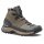 Salewa Wanderschuhe Puez Leather Mid Powertex (Trekking, Nubukleder, wasserdicht) bunge cord braun/onyx Damen