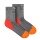 Salewa Trekkingsocke Pedroc Merino (Feuchtigkeits- und Temperaturregulierung) Kurzsocken grau/orange Herren - 1 Paar