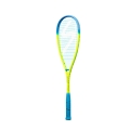 Salming Squashschläger Grit PowerLite 154g/sehr kopflastig gelb/cyan - besaitet -