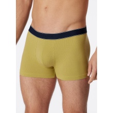 Schiesser Unterwäsche Boxershorts Shorts Modal gestreift lime Herren - 1 Stück