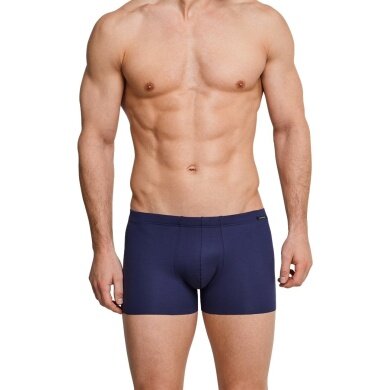 Schiesser Unterwäsche Boxershorts Seamless Laser Cut 152833 blau Herren - 1 Stück