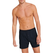 Schiesser Unterwäsche Boxershorts Multipack Jersey schwarz/dunkelblau Herren - 2 Stück