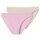 Schiesser Unterwäsche Rio-Slip Spitze Cotton Lace rosa/sandbraun Damen - 2 Stück