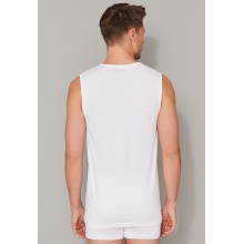 Schiesser Tank-Top 95/5 V-Ausschnitt (95% Baumwolle) Unterwäsche weiss Herren - 2er Pack