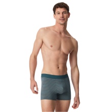 Schiesser Unterwäsche Boxershorts 95/5 Webgummibund 910 dunkelblau/blau gestreift Herren - 3 Stück