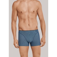 Schiesser Boxershorts Stripes 95/5 blau/gestreift Herren