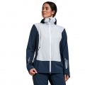 Schöffel Softshelljacke Miara (winddicht, wasserabweisend) grau/blau Damen