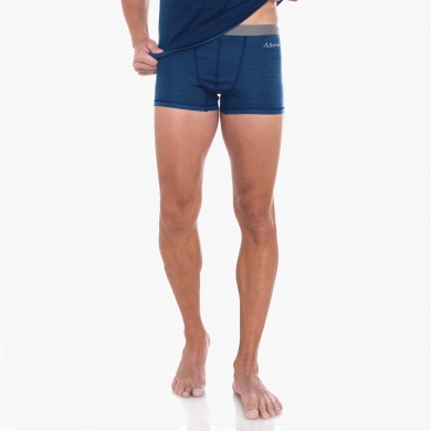 Schöffel Boxershort Merino Sport Unterwäsche blau Herren