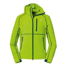 Schöffel Fleecejacke Ramezza Hoody (atmungsaktiv, schnell trocknend, warm) limegrün Herren