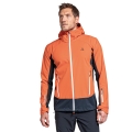 Schöffel Softshelljacke Miara (winddicht, wasserabweisend) rot/orange Herren