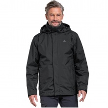 Schöffel Winterjacke 3in1 Partinello (wasser-winddicht) schwarz Herren