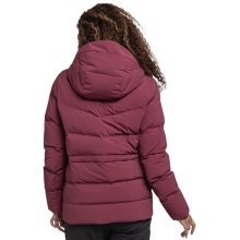 Schöffel Winter-Daunenjacke Urban Down Style Vindave Jacket (winddicht, 4-Wege-Stretch) weinrot Damen