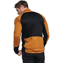 Schöffel Fahrrad-Langarmshirt Piambello Full-Zip (maximale Bewegungsfreiheit) orange/schwarz Herren