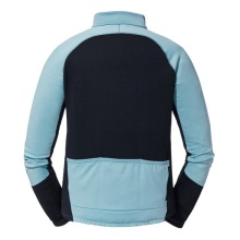 Schöffel Fahrrad-Langarmshirt Piambello Full-Zip (maximale Bewegungsfreiheit) hellblau Herren