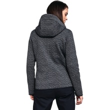 Schöffel Fleecejacke Aurora Hoody (atmungsaktiv, warm) navyblau Damen