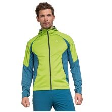 Schöffel Fleecejacke Forillon Hoody (atmungsaktiv, schnell trocknend, warm) lime/grün Herren