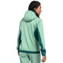 Schöffel Fleecejacke Forillon Hoody (Kapuze, schnelltrocknend) mintgrün Damen