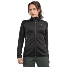 Schöffel Fleecejacke Hiking Style Cascata (2-Wege-Stretch, warm) schwarz Damen