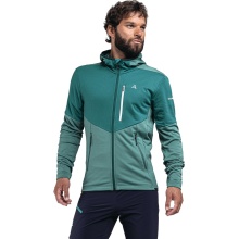 Schöffel Fleecejacke Hydalen Hoody (atmungsaktiv, schnell trocknend, 2-Wege-Stretch) grün Herren