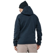 Schöffel Fleecejacke Lakefield Hoody mit Kapuze (atmungsaktiv, warm) dunkelblau Herren