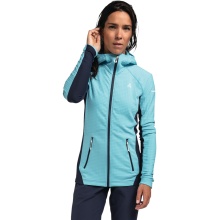 Schöffel Fleecejacke Monte Sart Hoody (maximale Bewegungsfreiheit) hellblau Damen