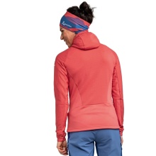 Schöffel Fleecejacke Rotbach Hoody (Kapuze, 2-Wege-Stretch, schnelltrocknend, atmungsaktiv) pink Damen