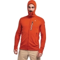 Schöffel Fleecejacke Rotbach Hoody (Kapuze, robust, elastisch) orange Herren