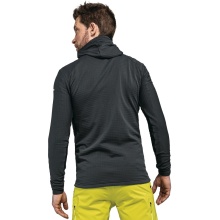 Schöffel Fleecejacke Rotbach Hoody (Kapuze, robust, elastisch) anthrazitgrau Herren