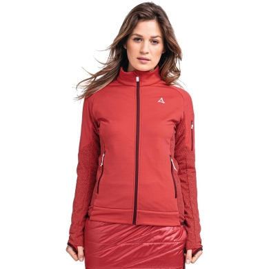 Schöffel Fleecejacke Schruns (hoher Feuchtigkeitstransport) rot Damen