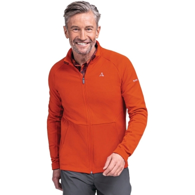 Schöffel Fleecejacke Toreck (Stehkragen, atmungsaktiv, elastisch) orange Herren