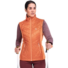 Schöffel Hybrid-Weste Hybrid Stams Vest (strapazierfähig, atmungsaktiv) orange Damen