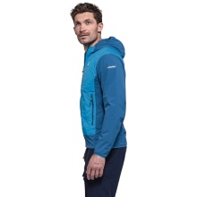 Schöffel Hybridjacke Hiking Style Blaueis MNS (warm PrimaLoft® Isolation, mit Kapuze) blau Herren