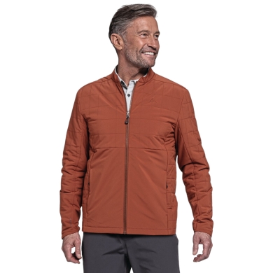 Schöffel Isolationsjacke Bozen (4-Wege-Stretch, winddicht) rot/braun Herren