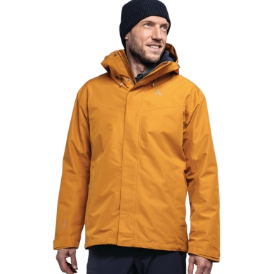 Schöffel Wanderjacke Hiking 3in1 Style Okere Jacket (2-Lagen VENTURI) gelb Herren