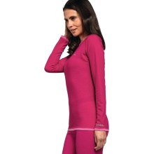 Schöffel Funktionsunterwäsche Langarmshirt Merino Sport (schnelltrocknend) pink Damen