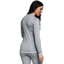 Schöffel Funktionsunterwäsche Langarmshirt Merino Sport (schnelltrocknend) grau Damen