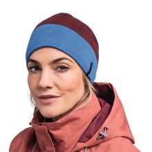 Schöffel Mütze (Beanie) Schattwald Knitted Hat - weinrot/blau