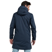 Schöffel Regenmantel Parka Sardegna (2-Lagen, wasserdicht, winddicht) navyblau Herren