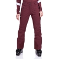 Schöffel Winter-Skihose Weissach Pant (4-Wege-Stretch, wasserdicht, hoher Tragekomfort) weinrot Damen