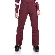 Schöffel Winter-Skihose Weissach Pant (4-Wege-Stretch, wasserdicht, hoher Tragekomfort) weinrot Damen