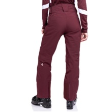 Schöffel Winter-Skihose Weissach Pant (4-Wege-Stretch, wasserdicht, hoher Tragekomfort) weinrot Damen