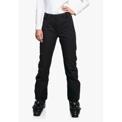 Schöffel Winter-Skihose Weissach Pant (4-Wege-Stretch, wasserdicht, hoher Tragekomfort) schwarz Damen